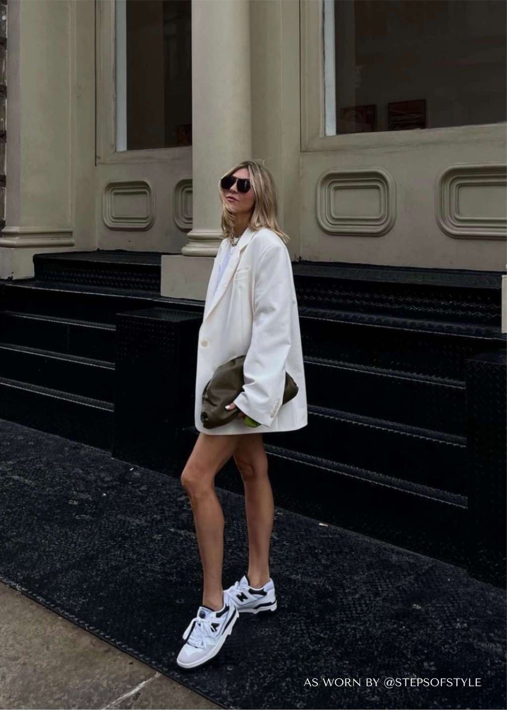 All > Oversized blazer with belt Buy from e-shop