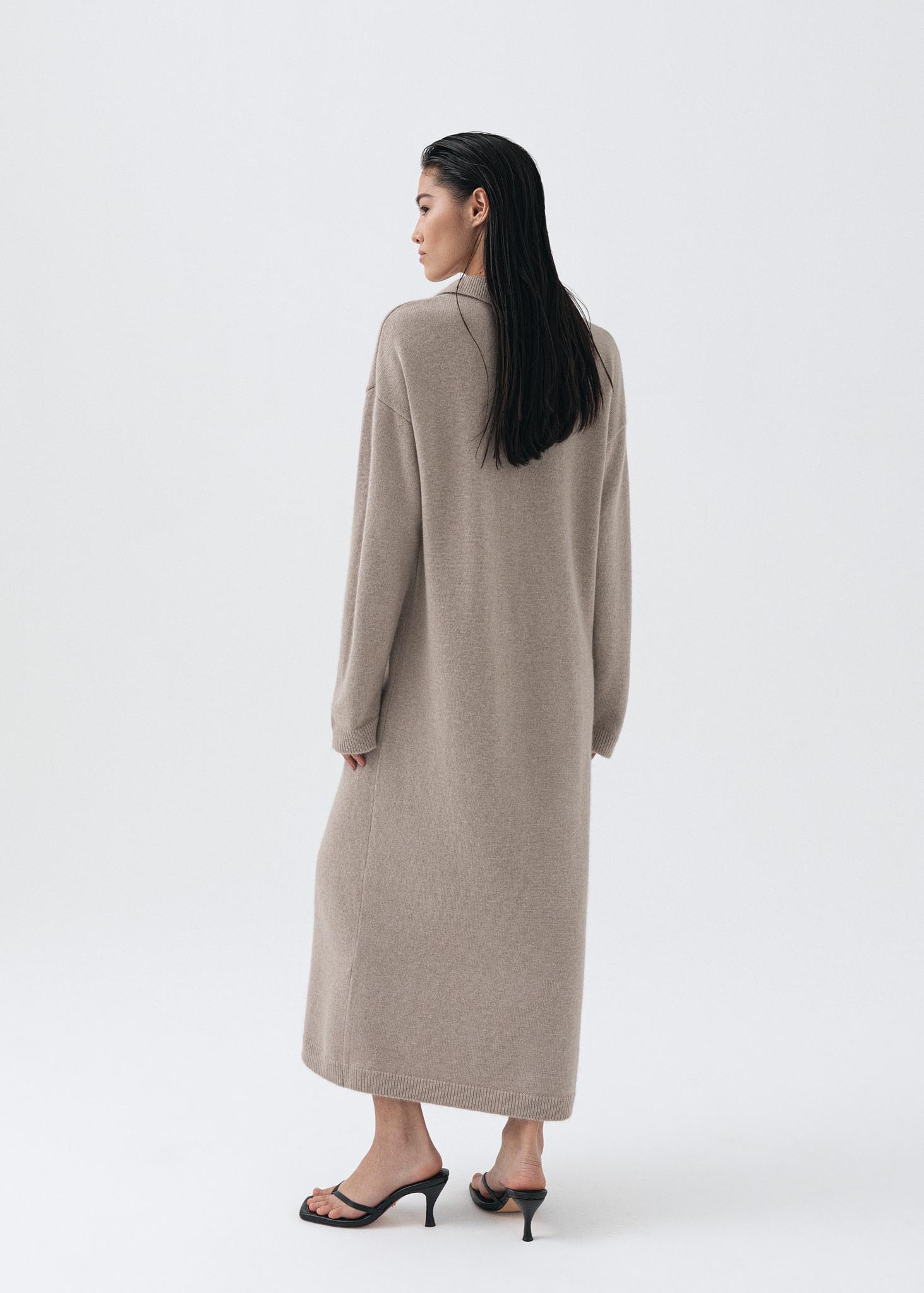 Dresses and skirts > Oversized extremely soft 100% cashmere polo dress Buy  from e-shop