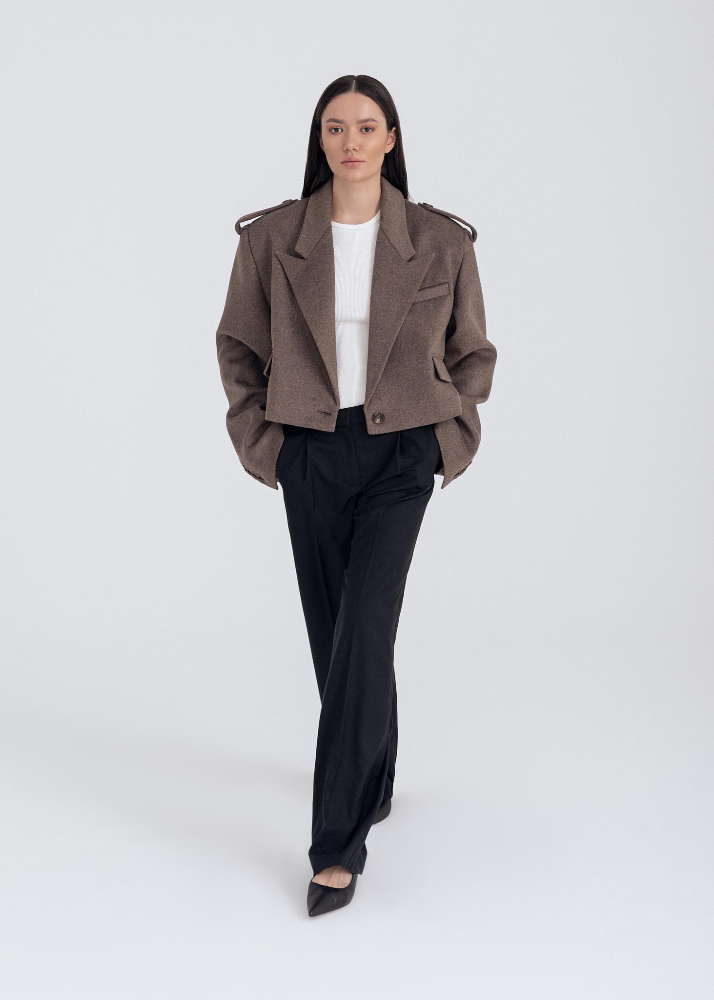 All > 100% wool cropped jacket Buy from e-shop