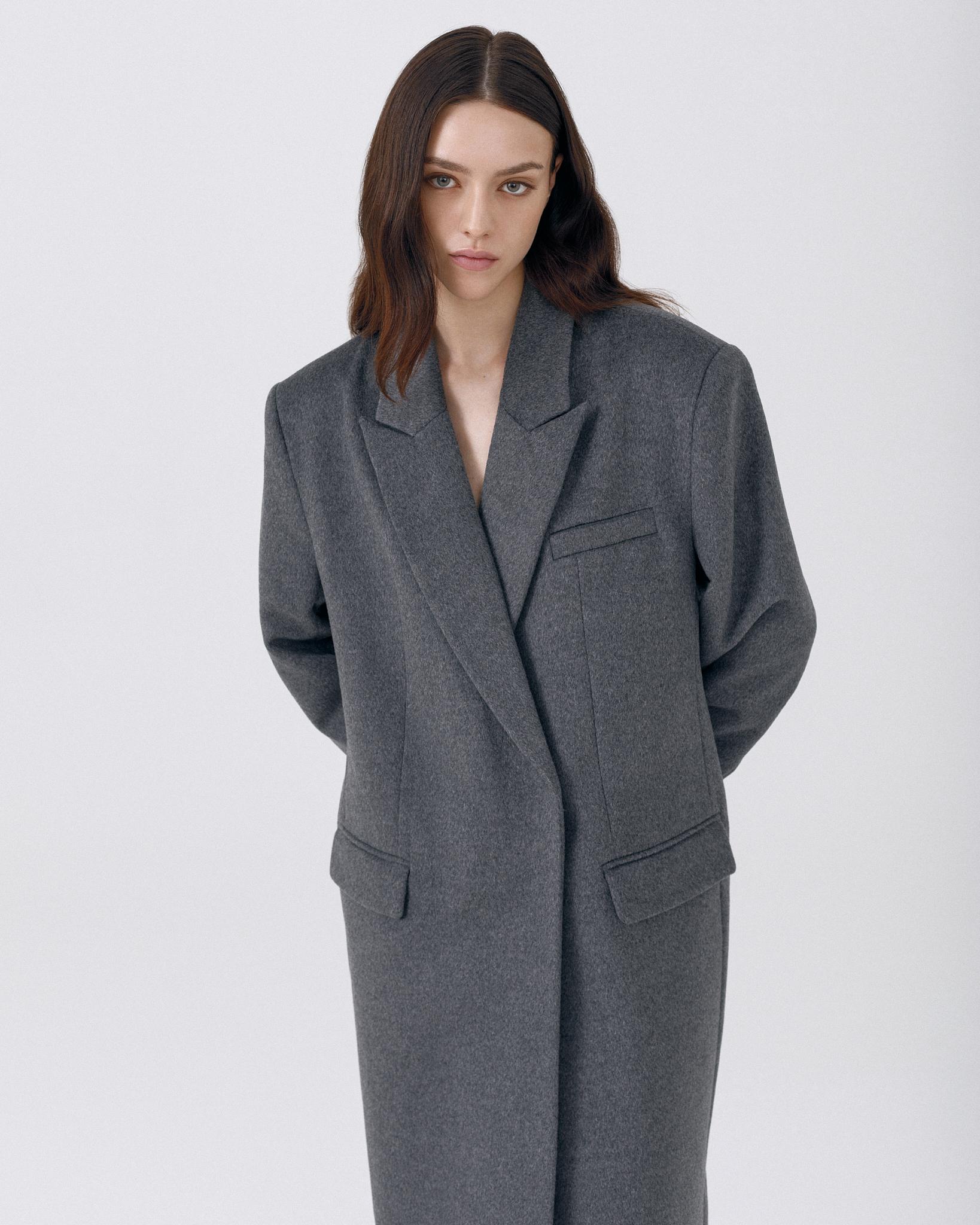 All > 100% wool maxi coat Buy from e-shop
