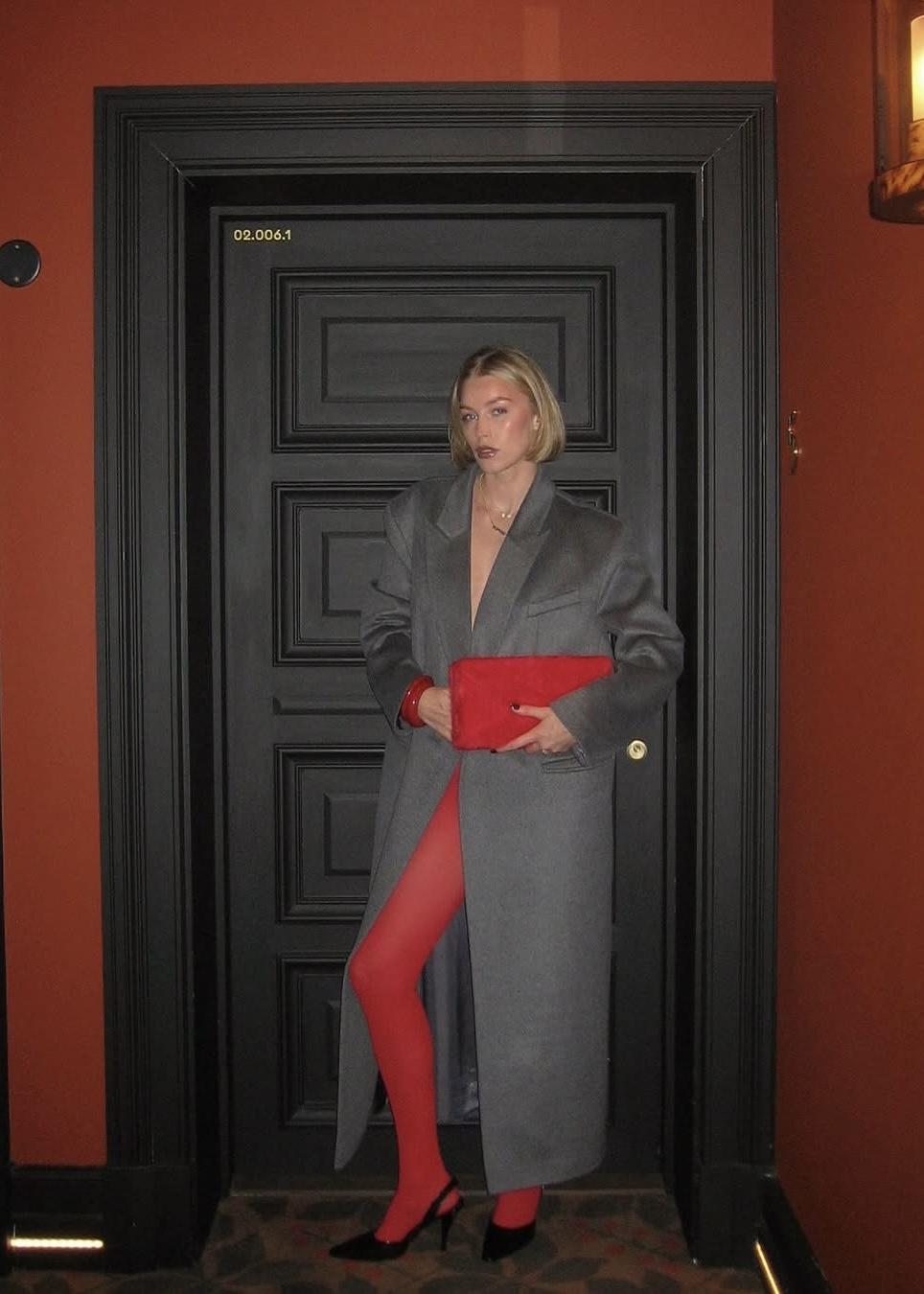 Long Wool Coat With Belt Black by ZED | LEMONADE FASHION by