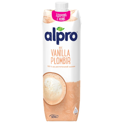 растительное молоко > молоко соевое ванильное Alpro купить в интернет-магазине