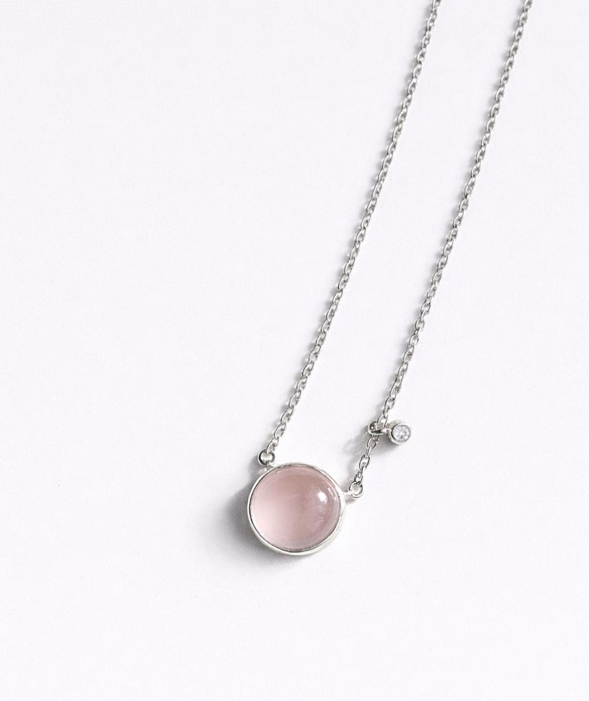 Pendantif avec quartz rose