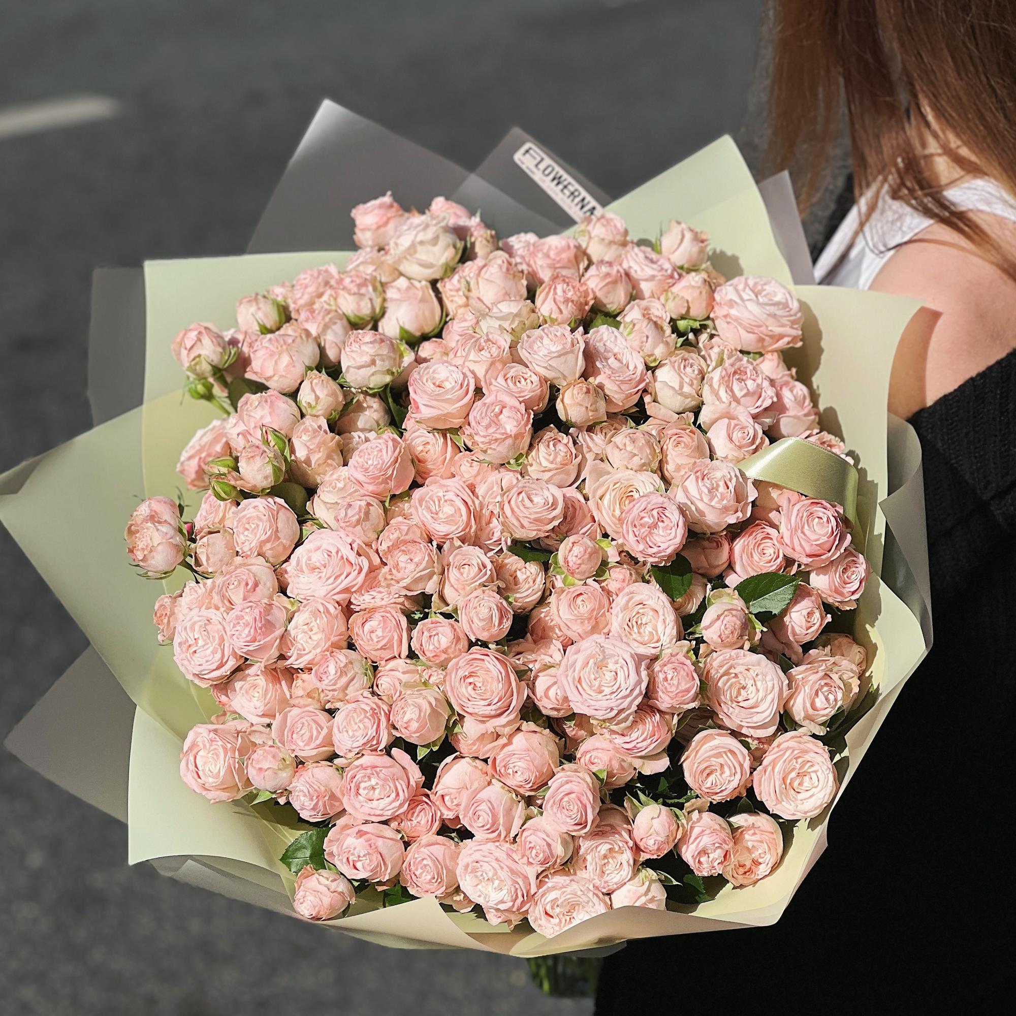 Пионовидные розы "Мандарин" - купить в Москве | Flowerna