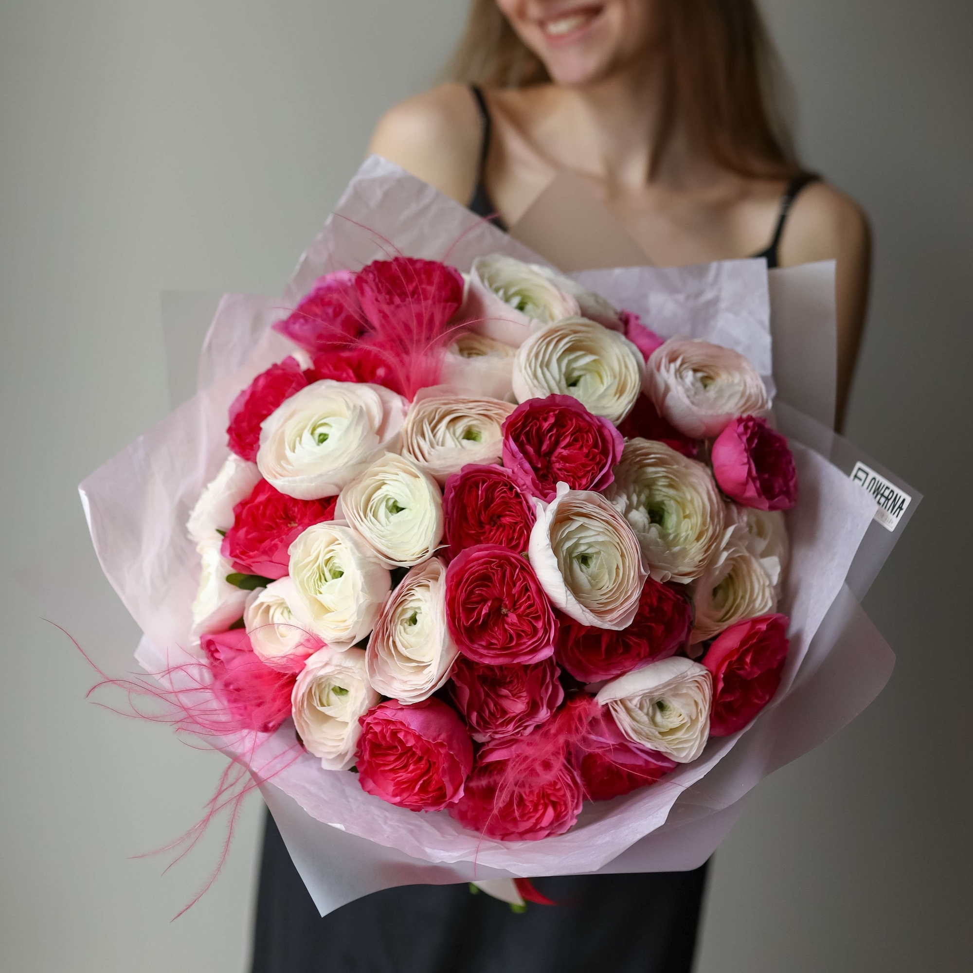 Дуо-букет "Яркие Чувства" - купить в Москве | Flowerna