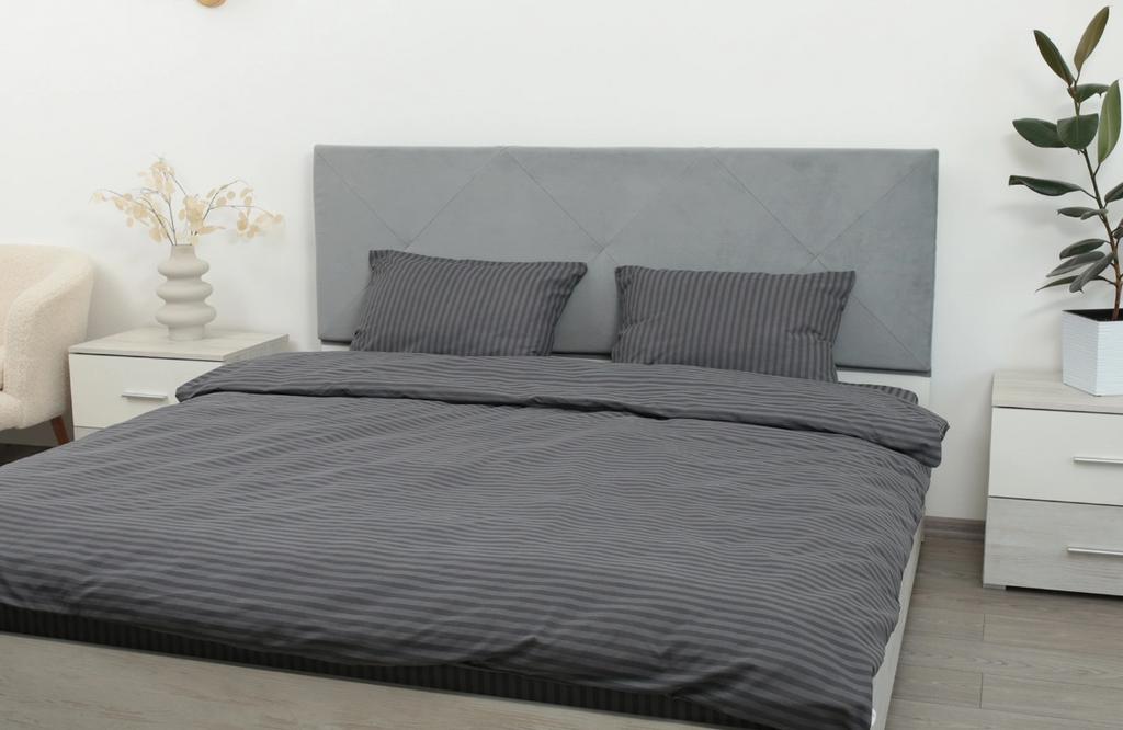 сіра підліткова помтільна білизна у смужку фото 1