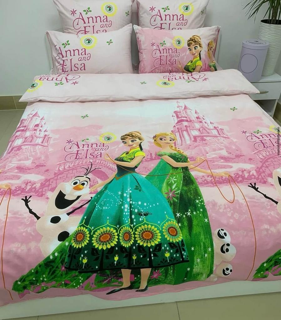 дитяча постільна білизна крижане серце Анна та Ельза фото 1