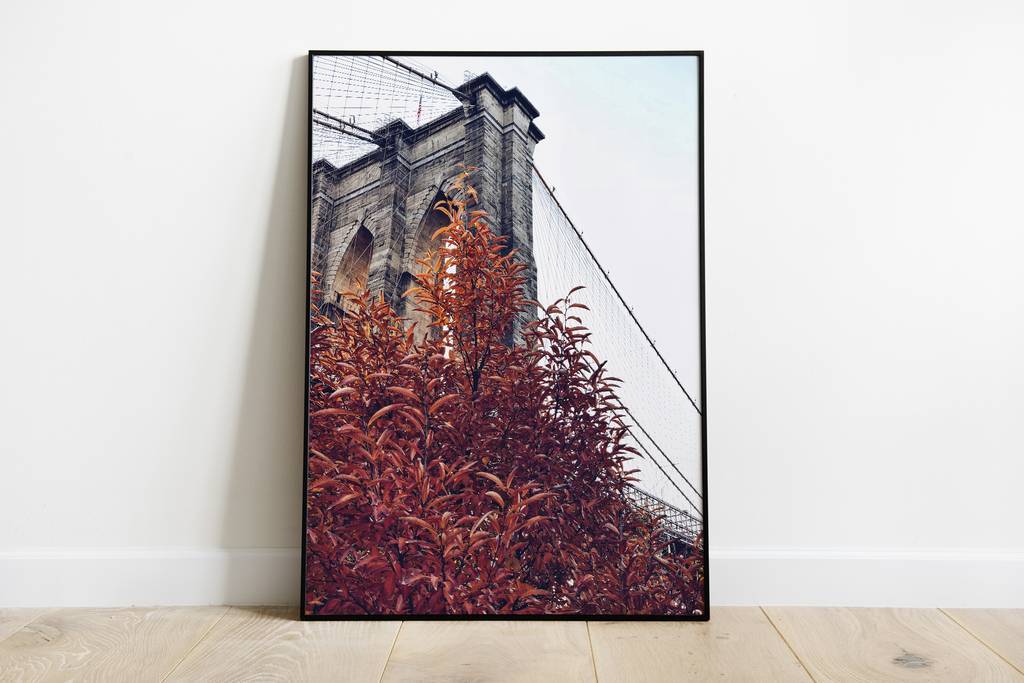 BROOKLYN BRIDGE. AUTUMN