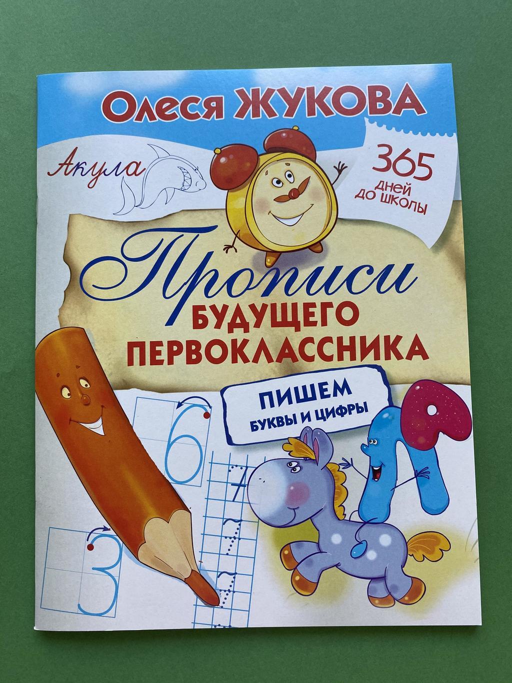 Прописи будущего первоклассника. Жукова