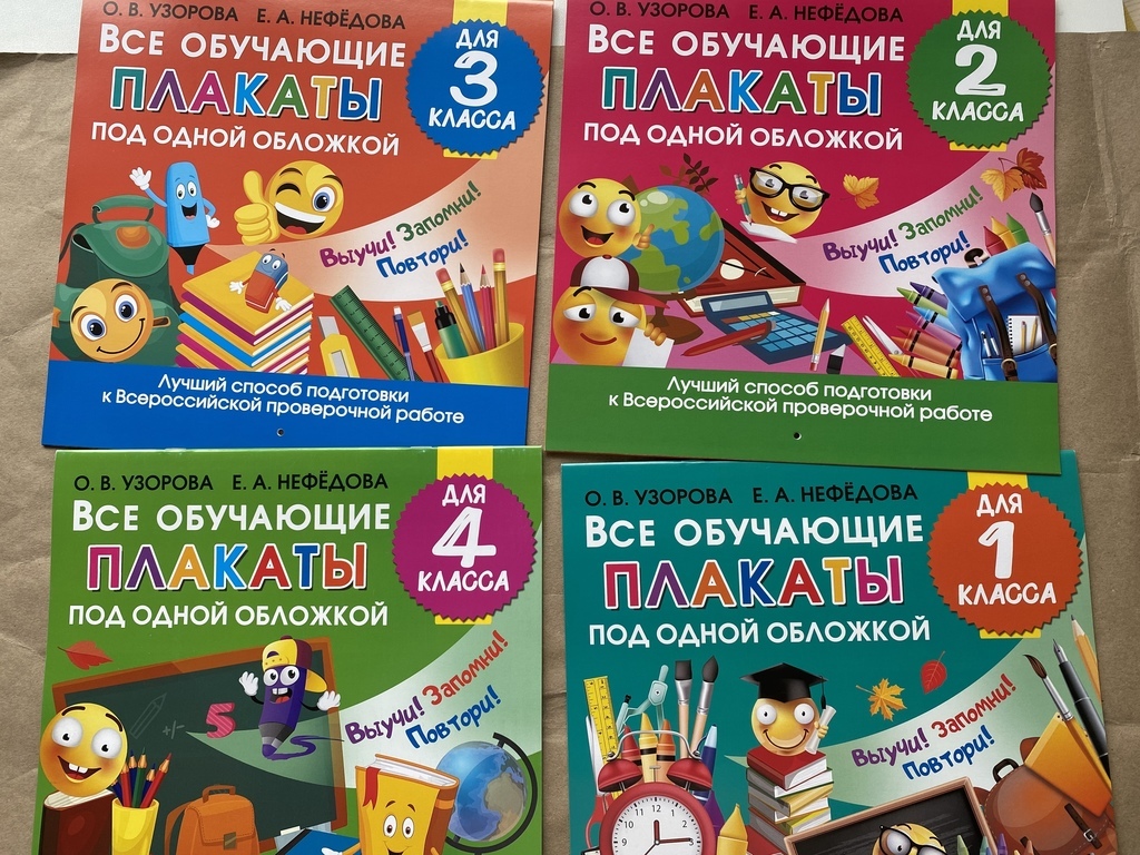 Все обучающие плакаты. 1-4 класс