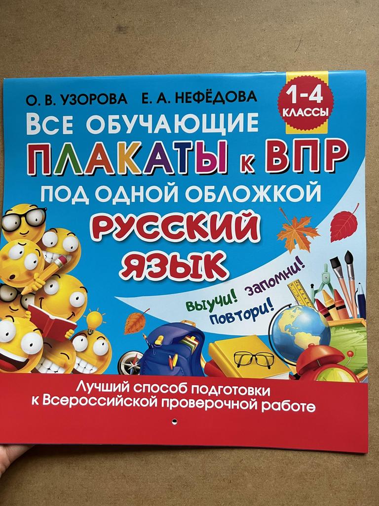 Все обучающие плакаты под одной обложкой. Русский язык. 1-4 класс