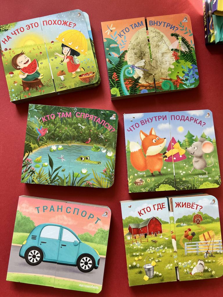 Книжки-задвижки