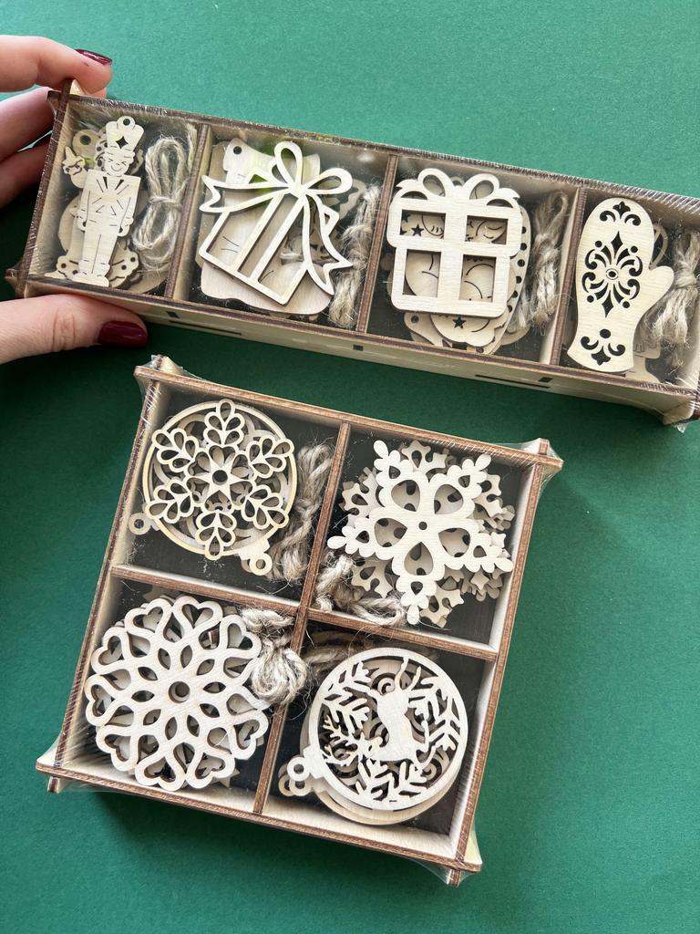 Набор для раскрашивания елочных игрушек