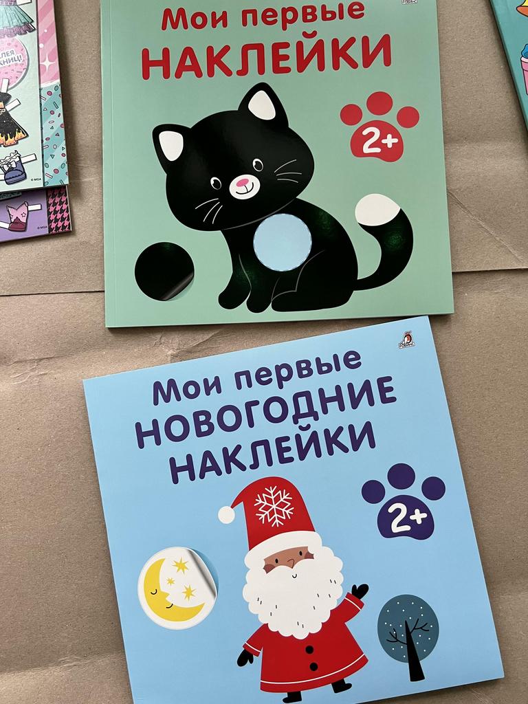 Мои первые наклейки 2+