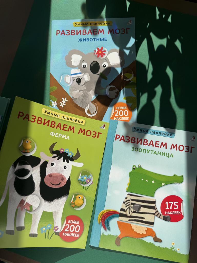 Развиваем мозг. Умные наклейки