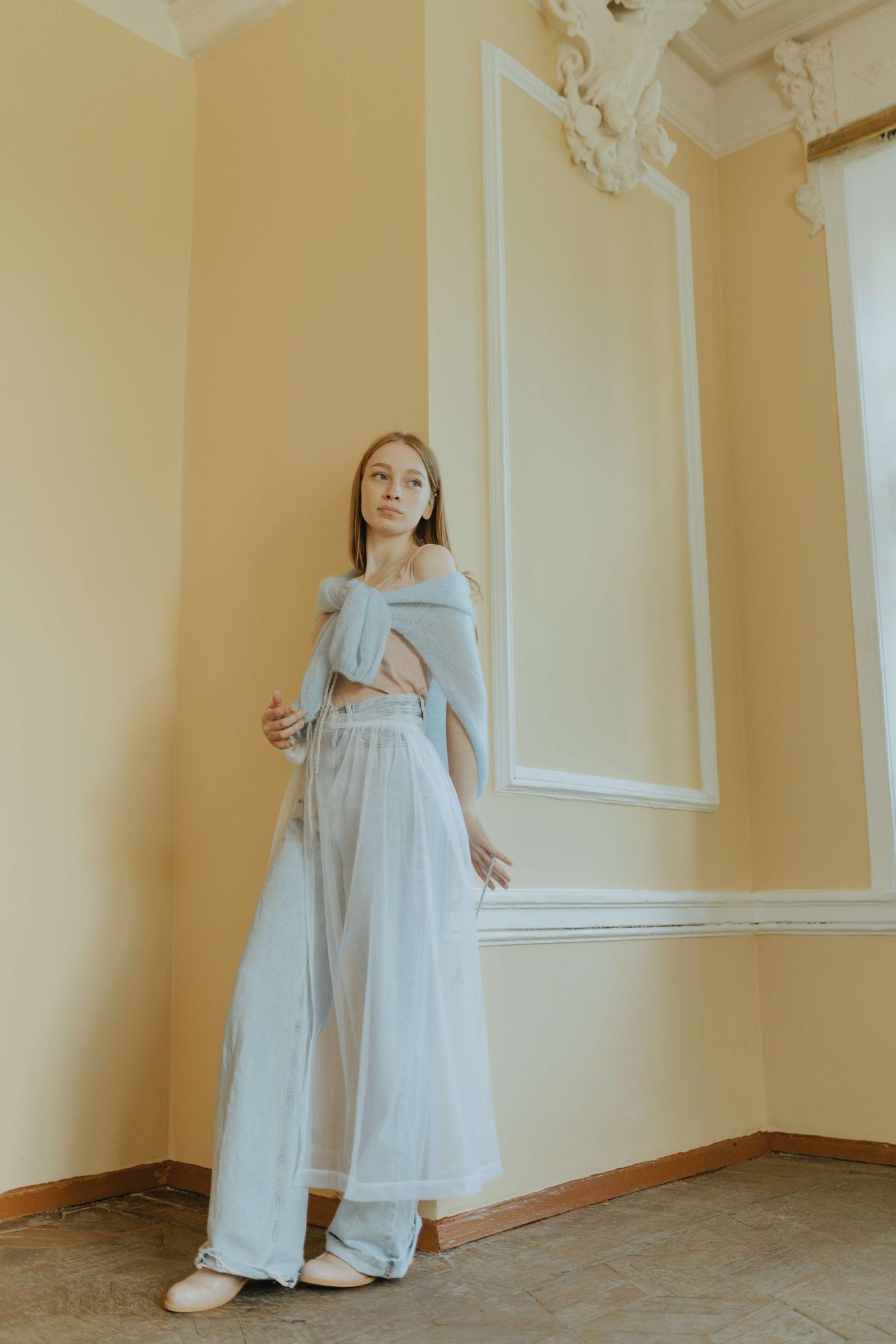 Прозрачный фартук/Transparent apron