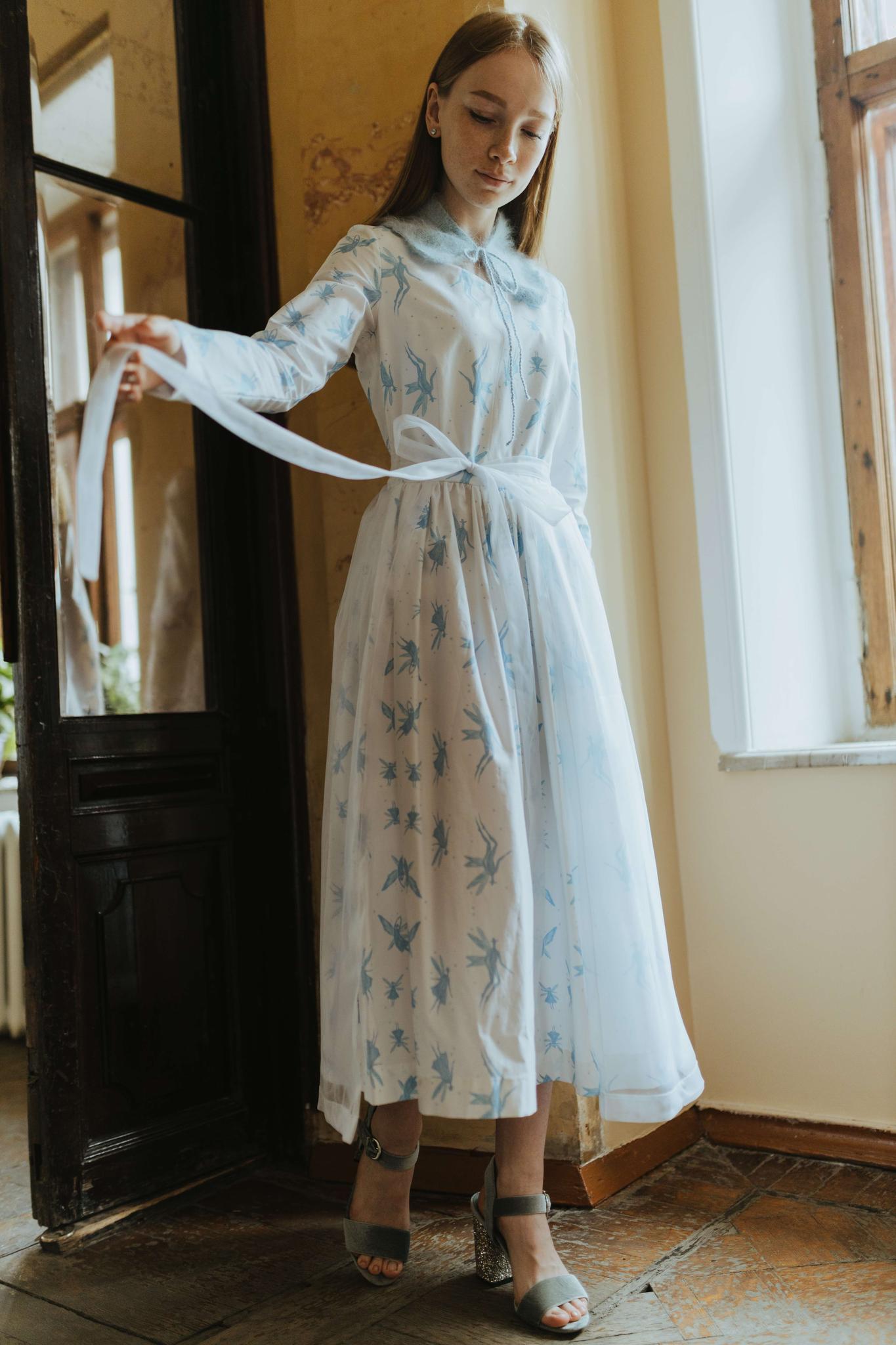 Прозрачный фартук/Transparent apron
