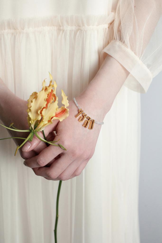 Позолоченный браслет "Чудо"/Gold-plated bracelet "Miracle"