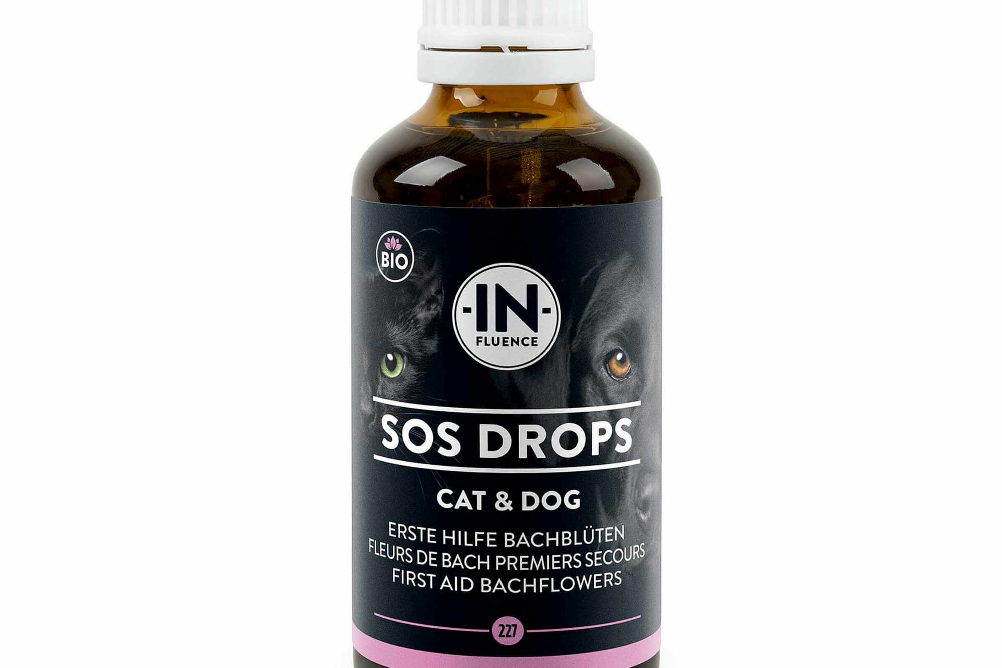 In-Fluence SOS Tropfen Erste Hilfe Bachblüten 50ml