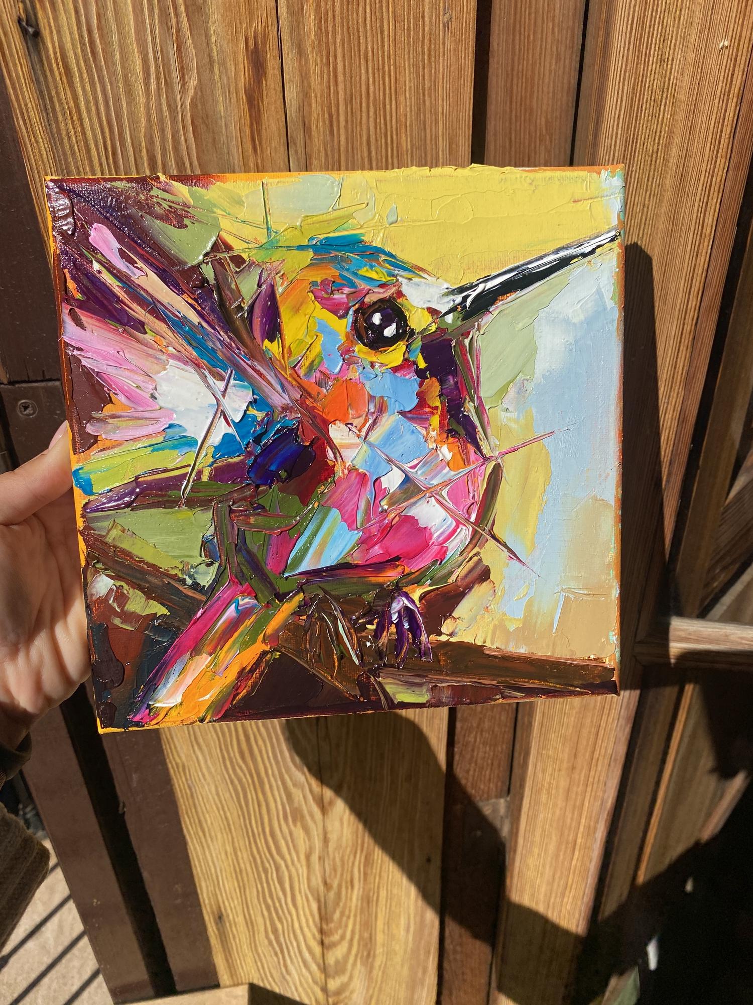 Hummingbird in the Rain Forest