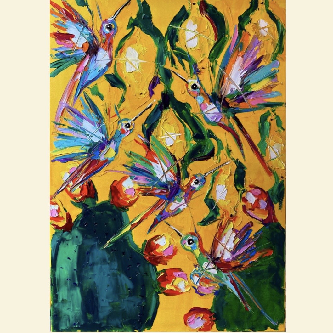 The Enchanted Hummingbirds of Citrus Oasis