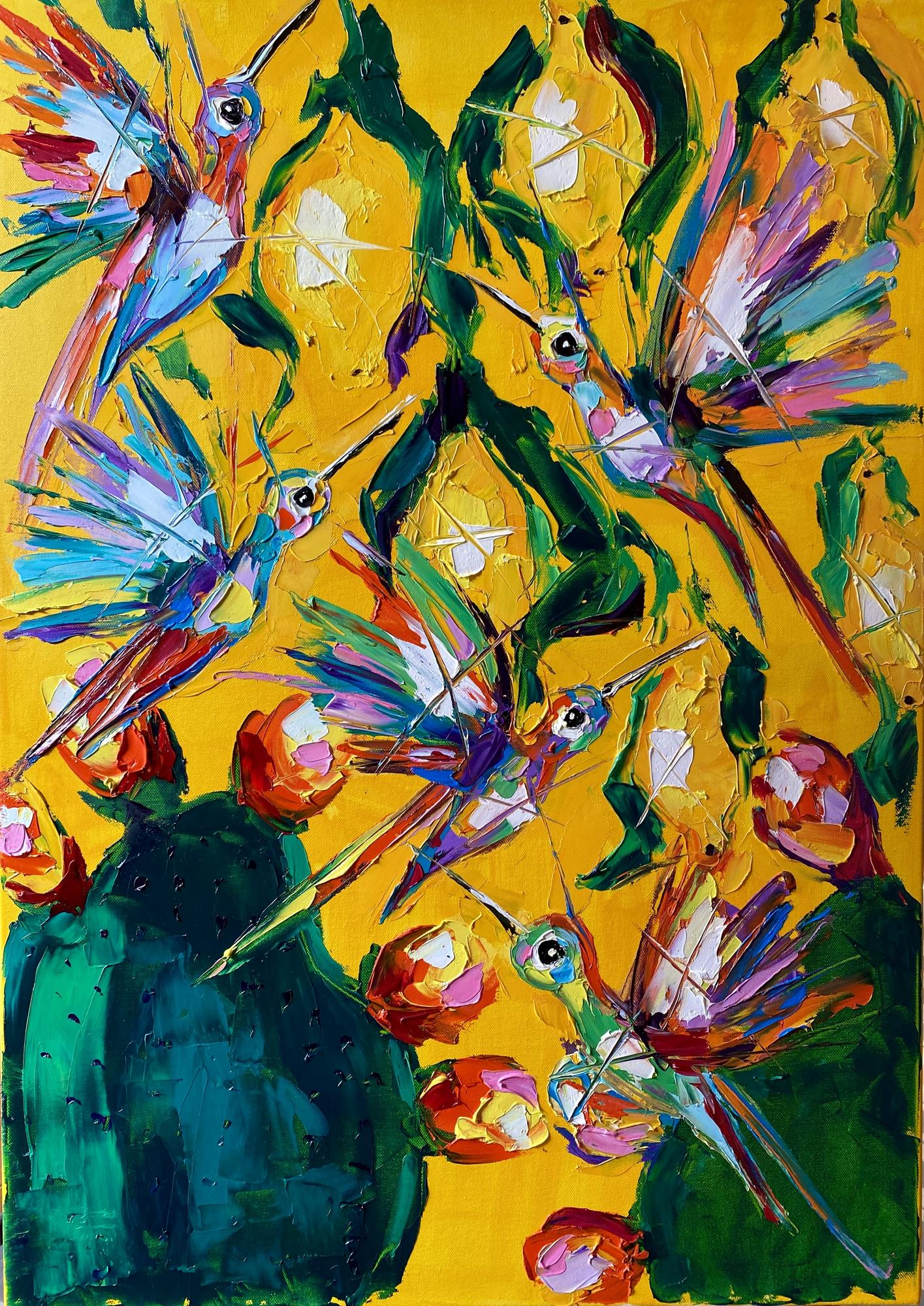 The Enchanted Hummingbirds of Citrus Oasis