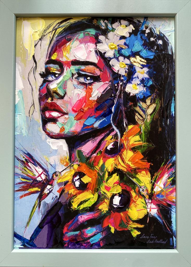 Centaur's Flower Print Retouched