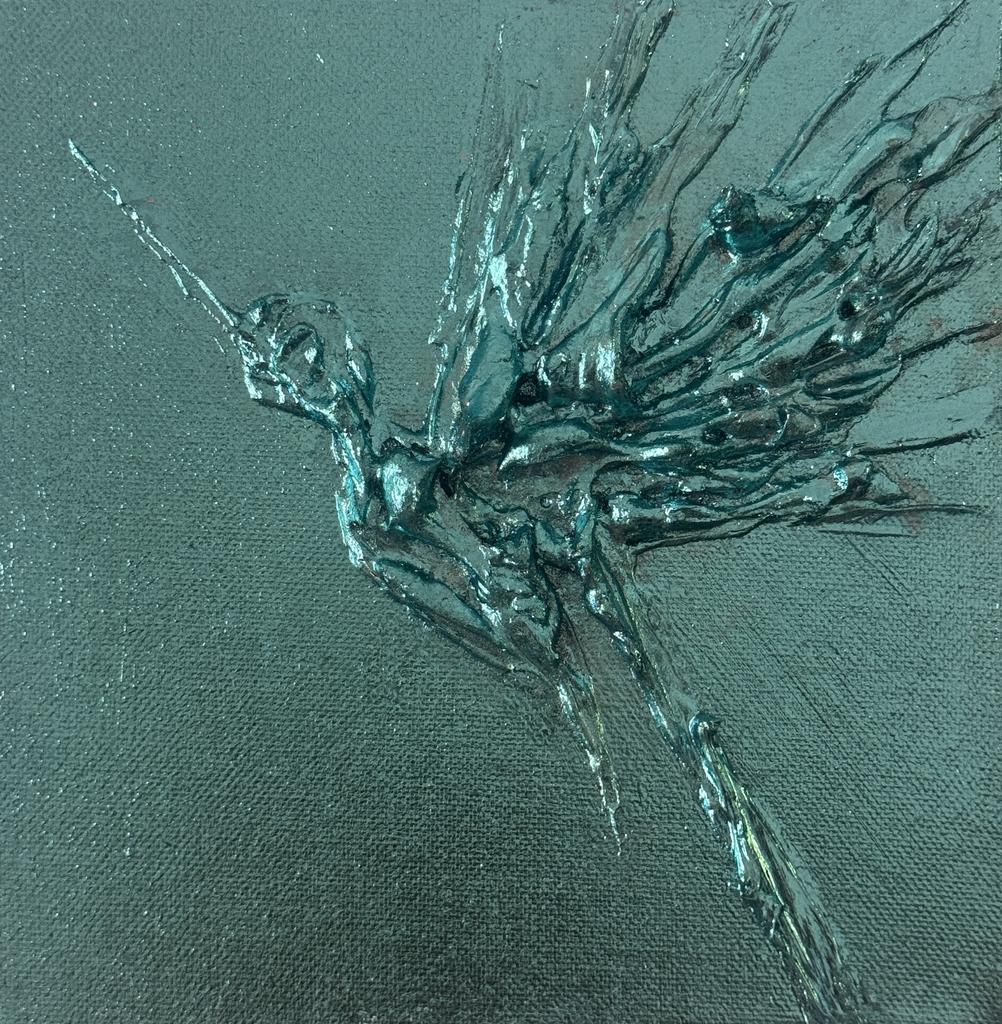 “Oxidised Copper” Token artwork with NFC tag