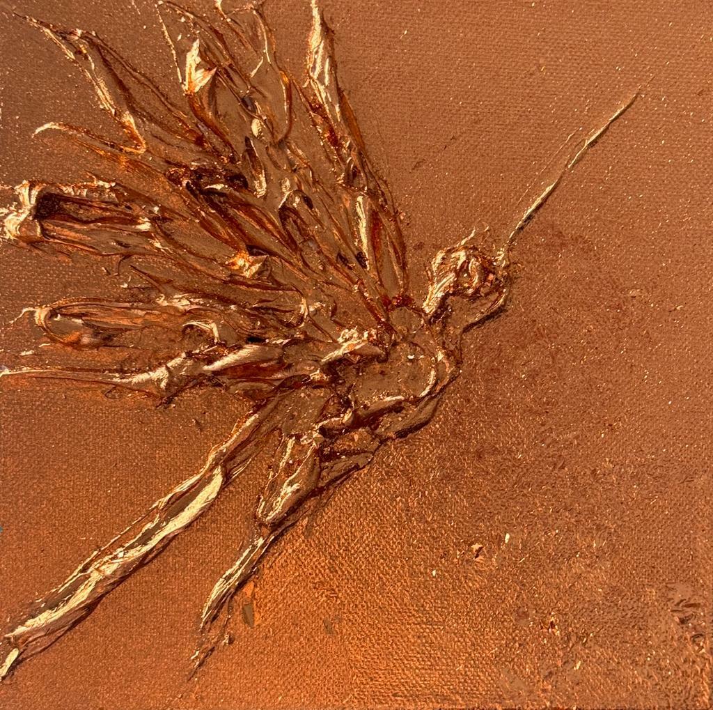 “Pixel” Token artwork with NFC tag