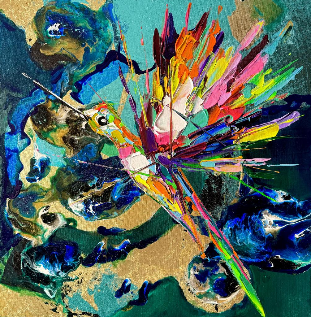 Emerald Flight- At the exhibition