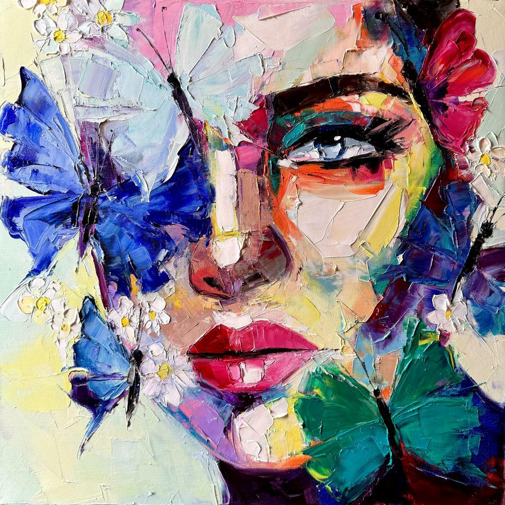 Behind the first bloom