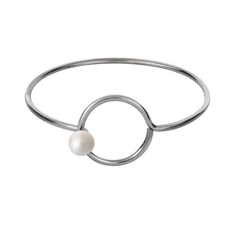 Браслет 'Soulmates pearl' c белым жемчугом