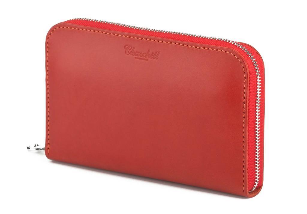 Кошелек на молнии Dominant Red