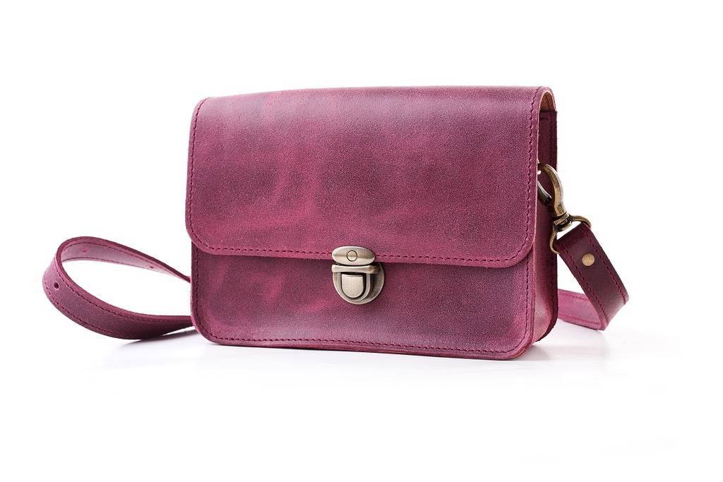 Сумка Crossbody Petite Bordo