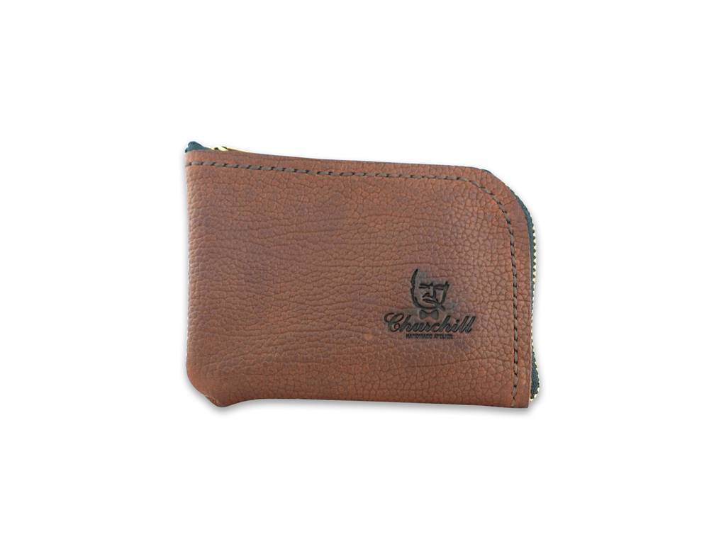 Портмоне на молнии Zip  Brown