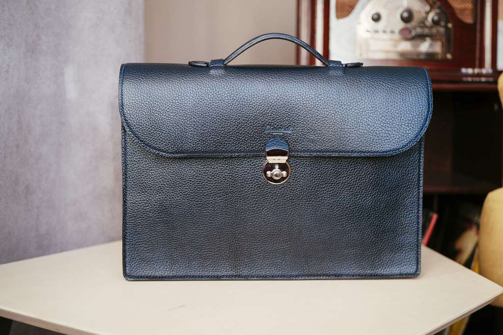 Сумка-папка Folio Navy Grain