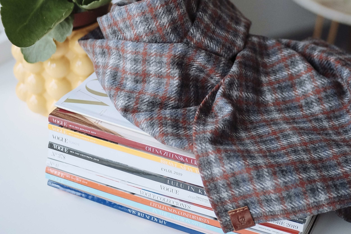 Шерстяной шарф №33