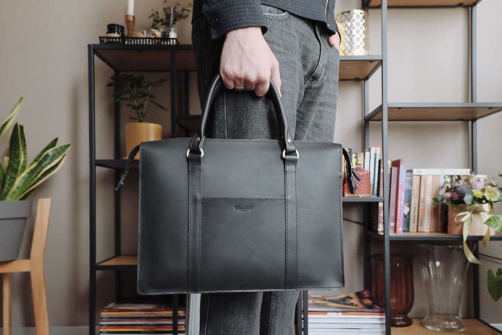 Сумка-папка Statesman Black