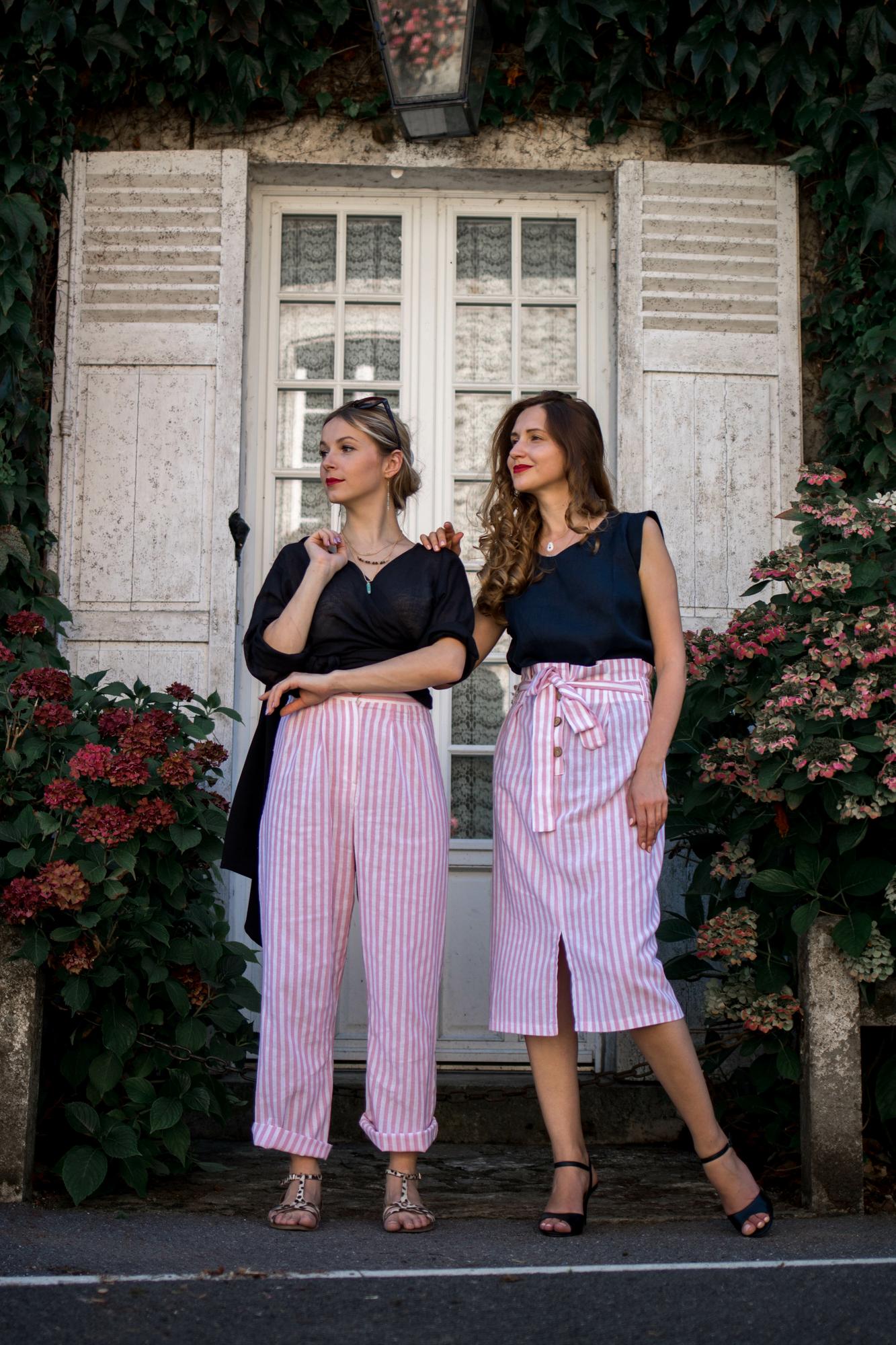 BASIC TOP PURE LINEN