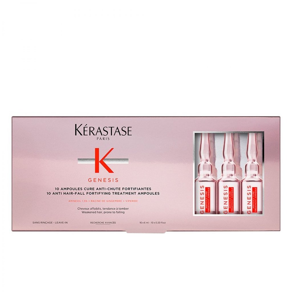 KERASTASE Genesis Ampoules Cure Anti-Chute Fortifiantes - Укріплюючий засіб в ампулах для ослабленого волосся схильного до випадіння на FreshBeauty.com.ua