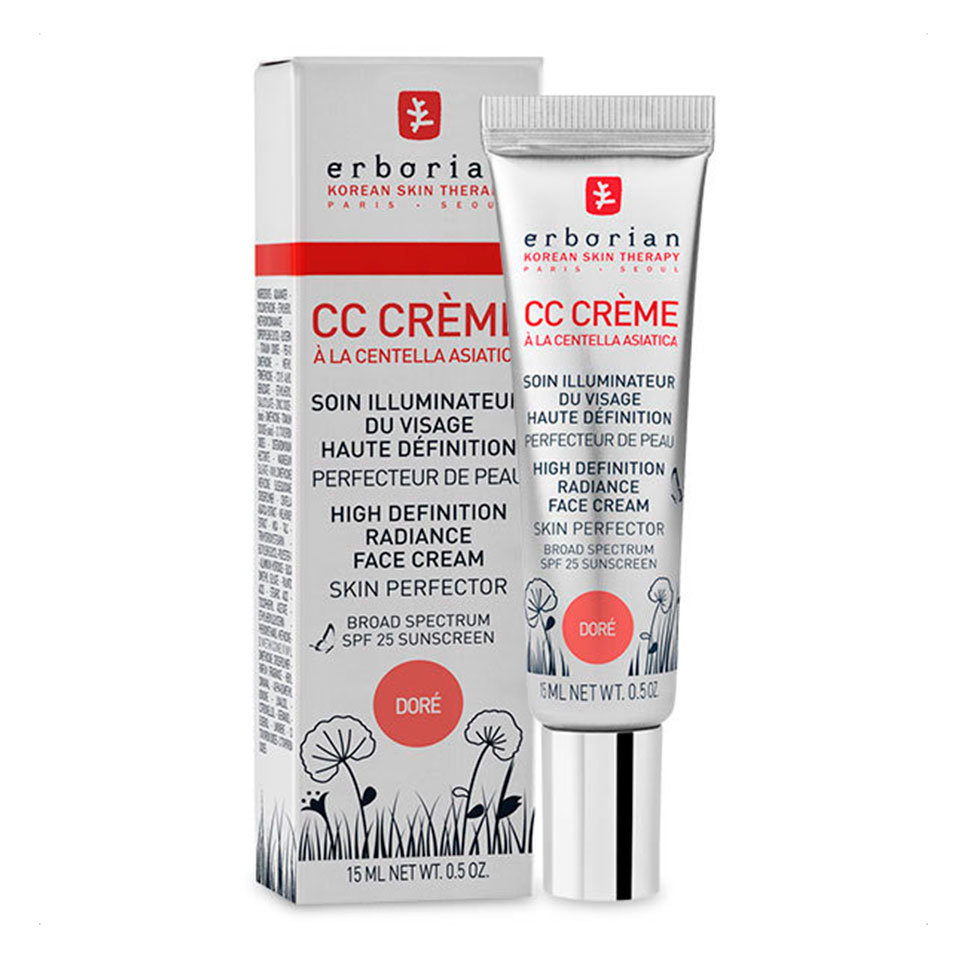 Erborian CC Cream Dore High Definition Radiance Face Cream Skin Perfector - CC Крем дорі контроль кольору на FreshBeauty.com.ua