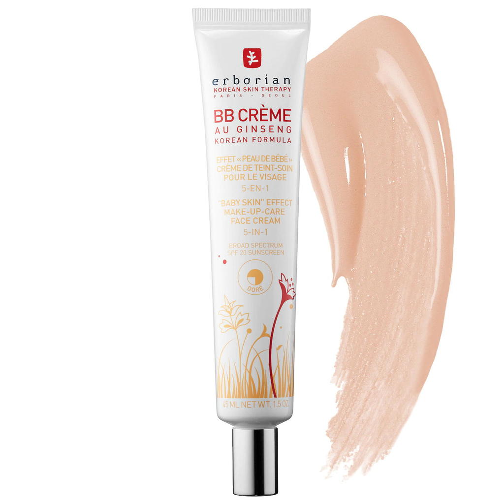 Erborian BB Cream Dore Baby Skin Effect Makeup-Care Face Cream 5 in 1 - ВВ крем для обличчя з женьшенем на FreshBeauty.com.ua