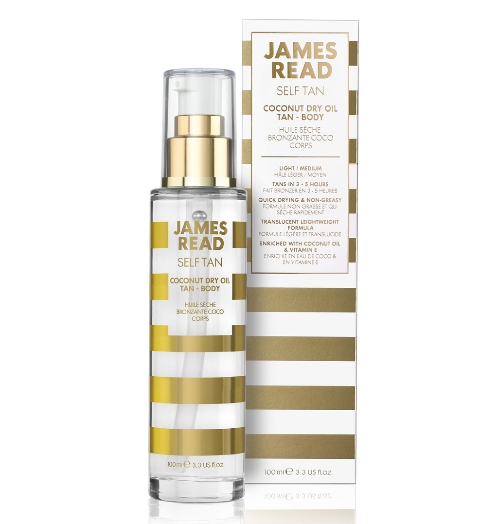 James Read Coconut Dry Oil Tan Body - Суха кокосова олія з ефектом засмаги на FreshBeauty.com.ua