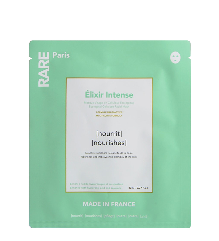 Rare Paris Elixir Intense - Поживна тканинна маска для обличчя