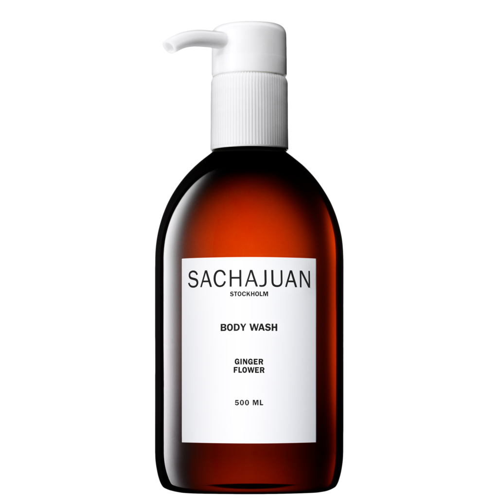 Sachajuan Body Wash Ginger Flower - Зволожуючий і заспокійливий гель для душу з ароматом квітів бергамота і лимона на FreshBeauty.com.ua
