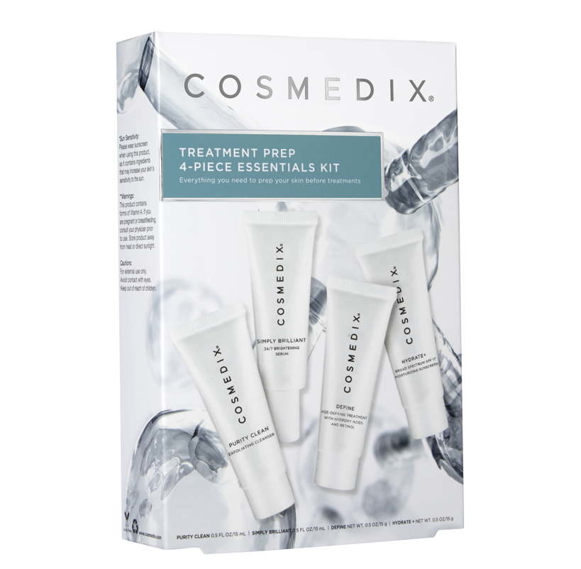 Cosmedix Treatment Prep 4-Piece Essential Kit - Набір підготовчий