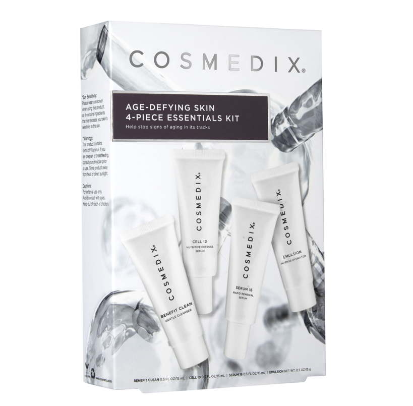 Cosmedix Age Defying Skin 4-Piece Essentials Kit - Набір для вікової шкіри