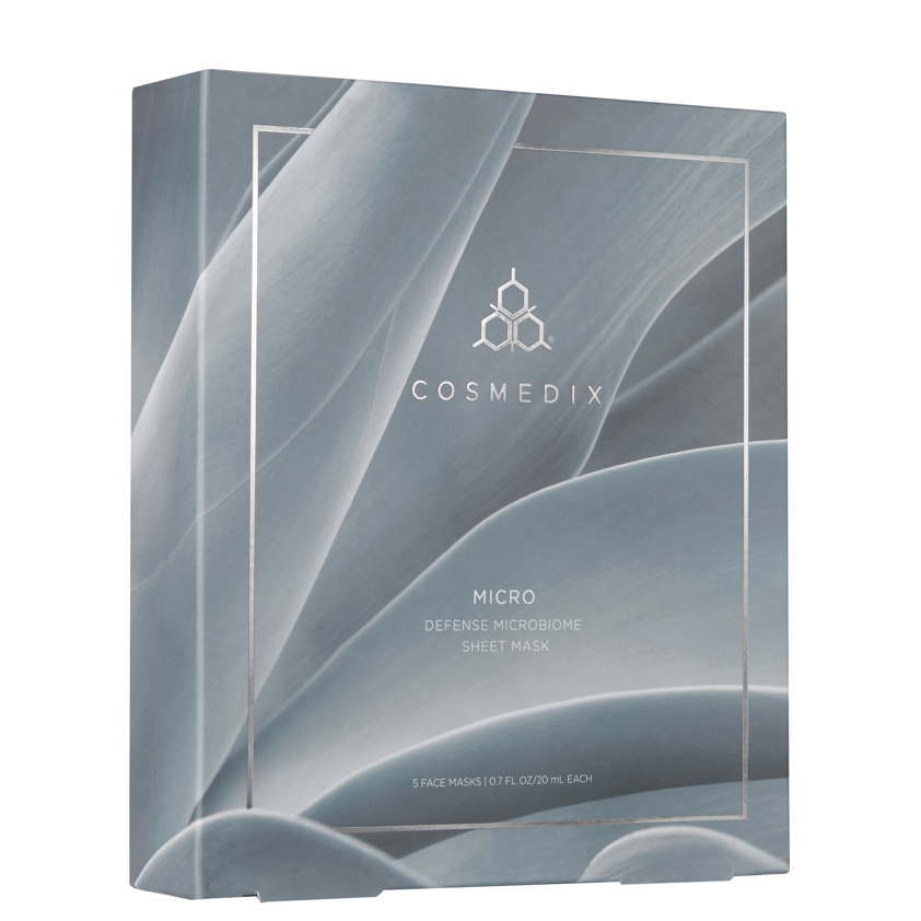 Cosmedix Micro Defense Microbiome Sheet Mask Set - Відновлююча маска з пребіотиками