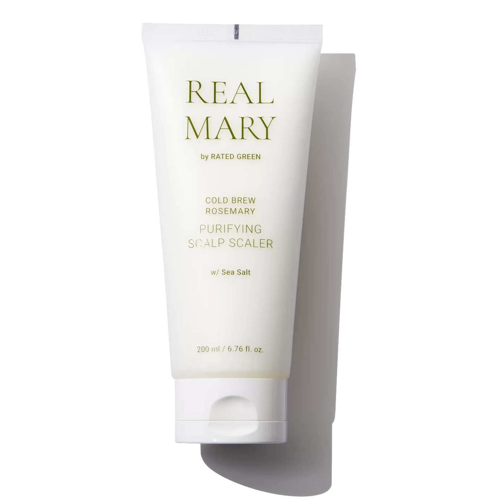 Rated Green Real Mary Cold Brewed Rosemary Purifying Scalp Scaler - Очищуюча маска для шкіри голови з морською сіллю на FreshBeauty.com.ua