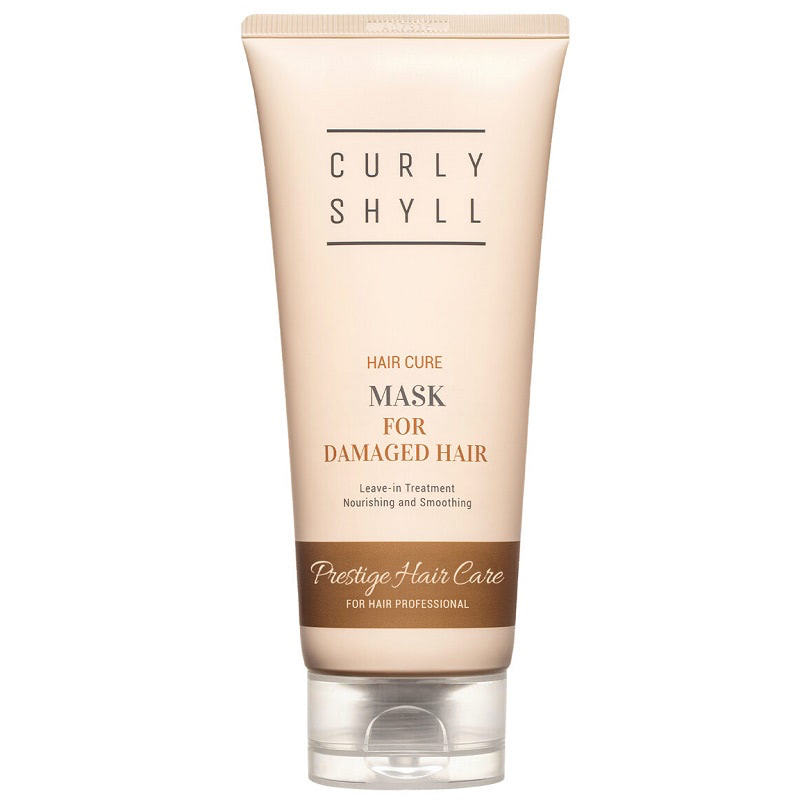 Curly Shyll Hair Cure Mask - Незмивна відновлююча термозахисна маска для пошкодженого волосся на FreshBeauty.com.ua